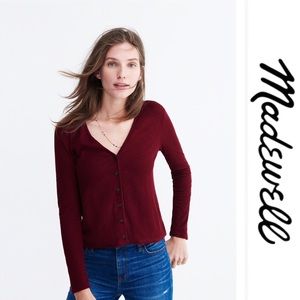 Madewell Knit Buttondown Top